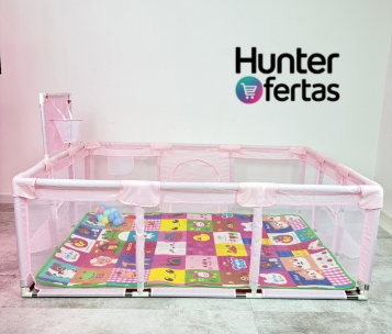 CORRAL DE JUEGOS 180X120 CON TAPETE