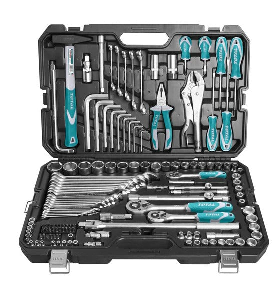 JUEGO HERRAMIEN X 142 PZS INDUST TOTAL