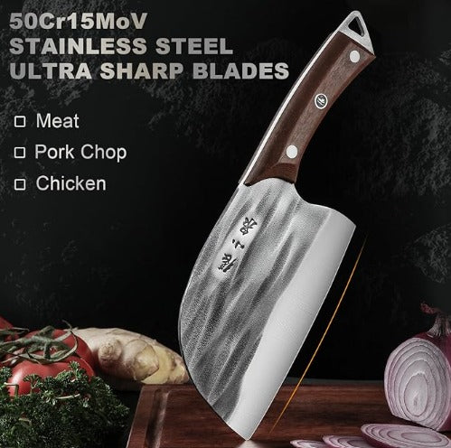 🔪 Cuchillo Profesional Tazaki – Potencia, Precisión y Estilo Japonés