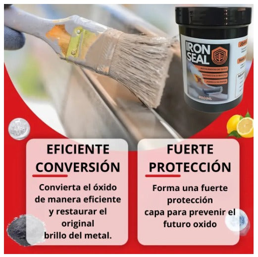 🧱 IRON SEAL – Protección y Restauración Total para tus Metales