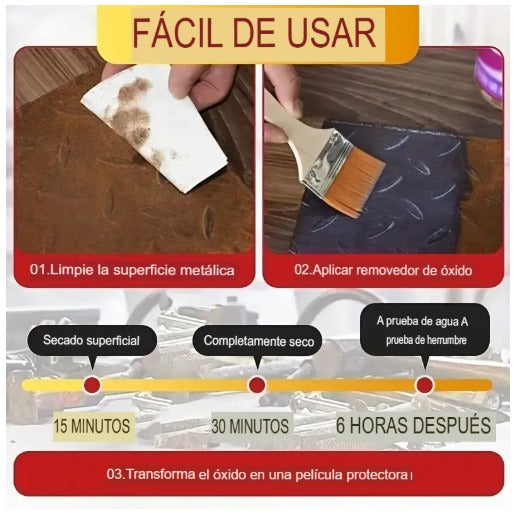 🧱 IRON SEAL – Protección y Restauración Total para tus Metales