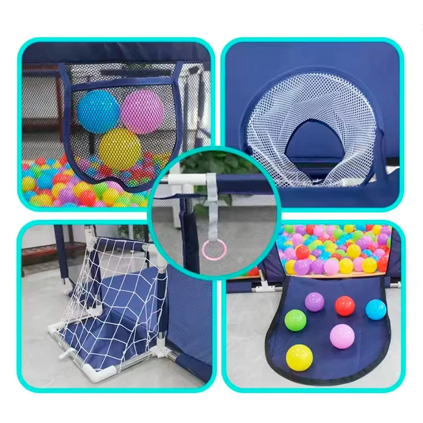 CORRAL DE JUEGOS 180X120 CON TAPETE